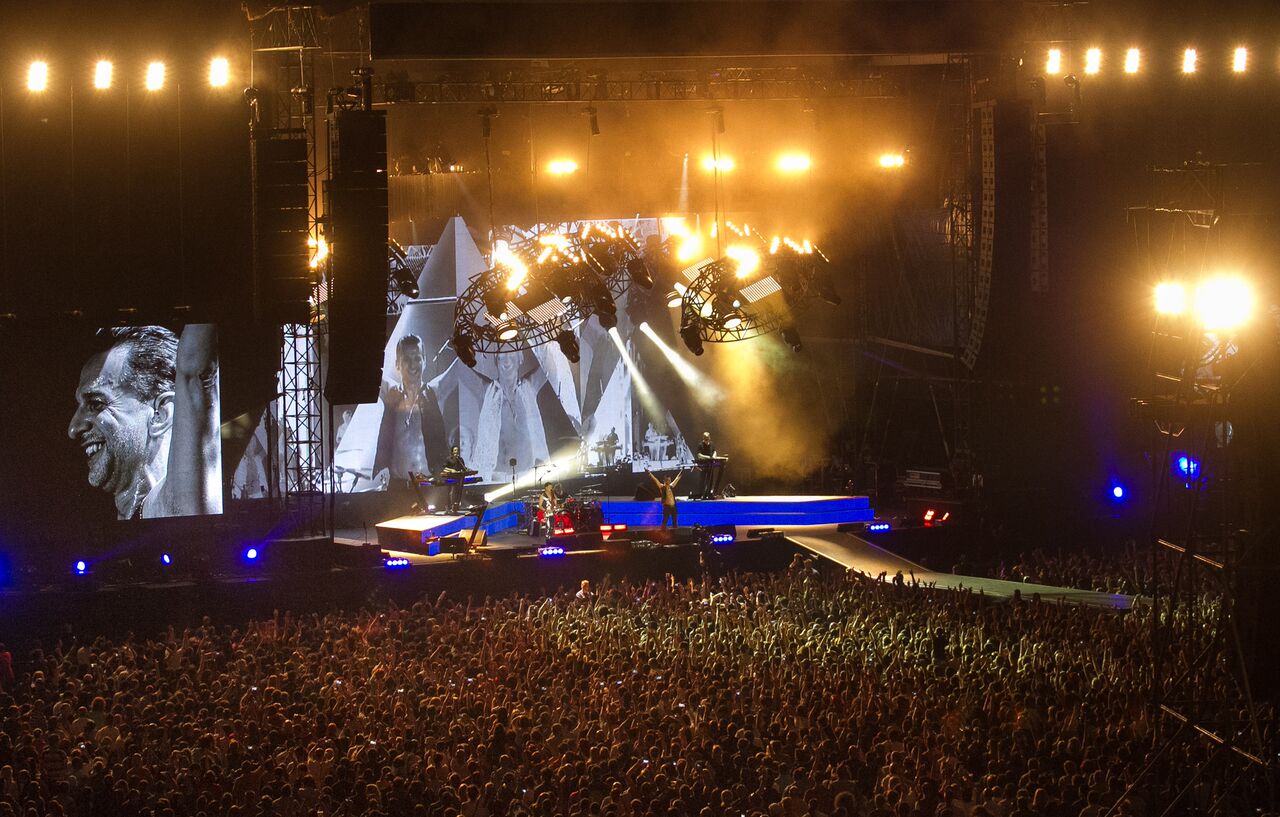 Depeche Mode, pentru prima data pe scena in Cluj-Napoca